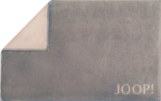JOOP! Doubleface Badematte 1600-70 in Graphit-Sand: Eleganz trifft Komfort
