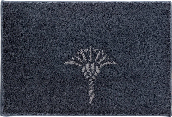 JOOP! Cornflower 65 Badteppich in Schwarz – Maßgeschneiderter, luxuriöser Badteppich