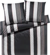 JOOP! Bettwäsche Cornflower Stripes Deep Stone – Eleganter Comfort-Satin für stilvolles Ambiente