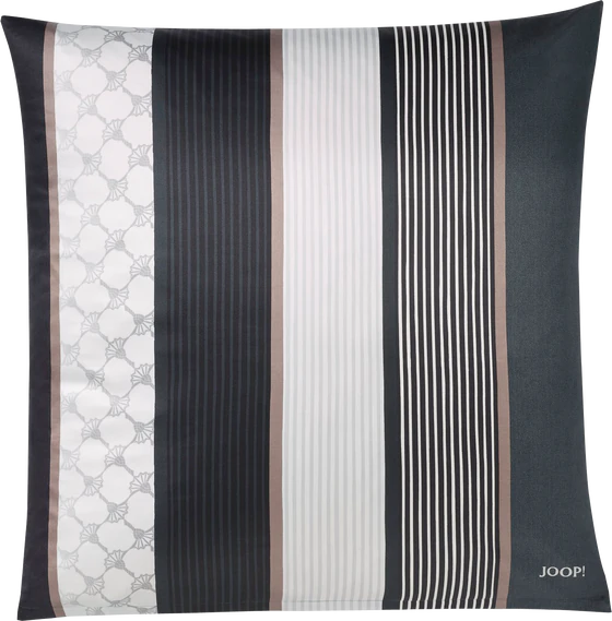 JOOP! Kissen Cornflower Stripes 4069-99 – Elegantes Comfort-Satin-Design