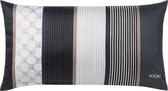 JOOP! Kissen Cornflower Stripes 4069-99 – Elegantes Comfort-Satin-Design