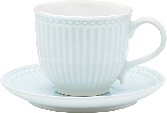 Greengate Tasse & Untertasse / Cup & saucer Alice