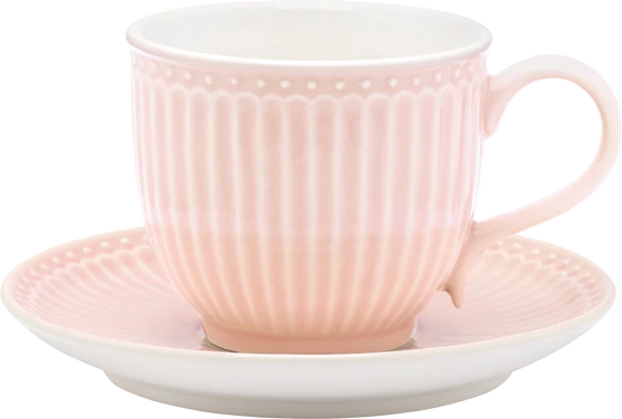 Greengate Tasse & Untertasse / Cup & saucer Alice