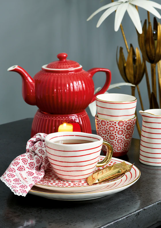 Greengate Teekannen Stövchen/ Tea warmer Alice