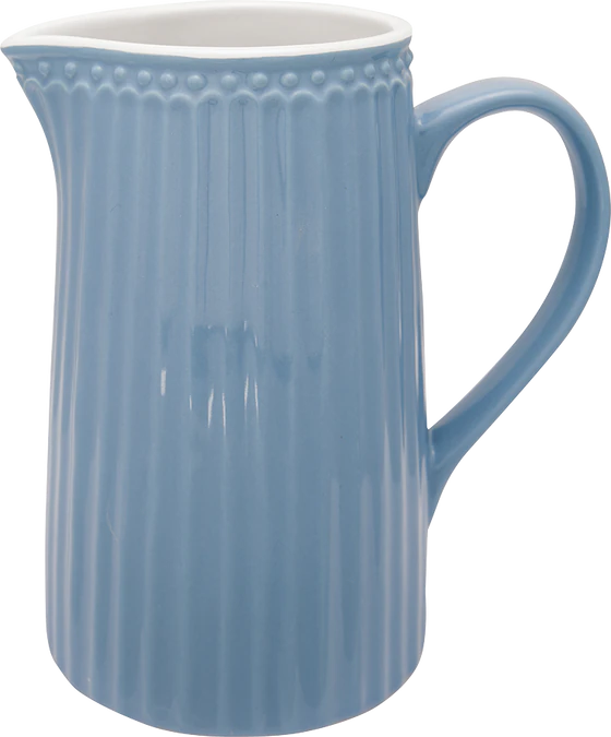 Greengate Kanne Alice | Zeitloser Keramikkrug 1 Liter | Hochwertiger Jug, diverse Farben