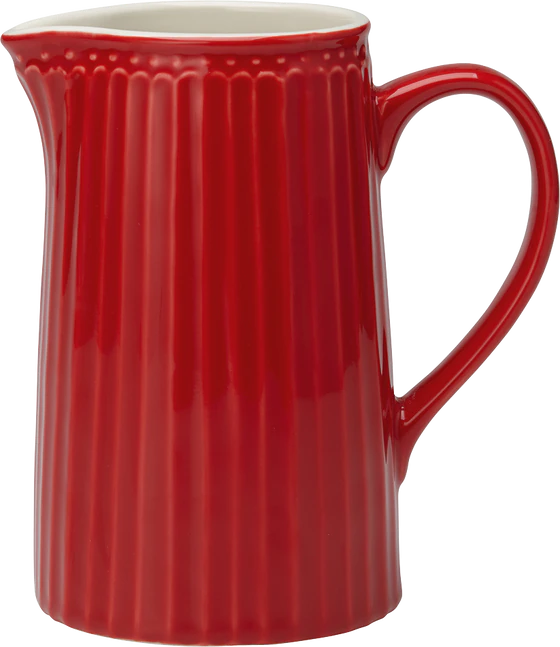Greengate Kanne Alice | Zeitloser Keramikkrug 1 Liter | Hochwertiger Jug, diverse Farben