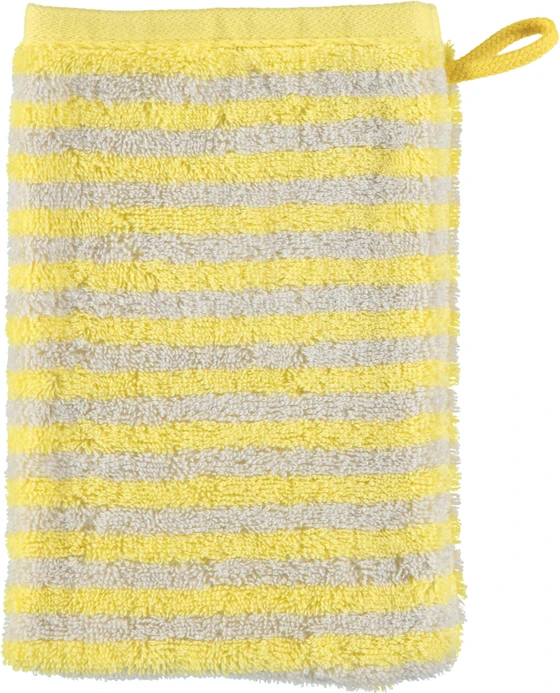 Cawö Campus Ringel lemon 955-57 Handtuch
